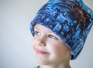 gorro de lana para un niño